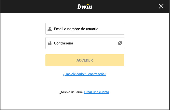 Bwin Entrar